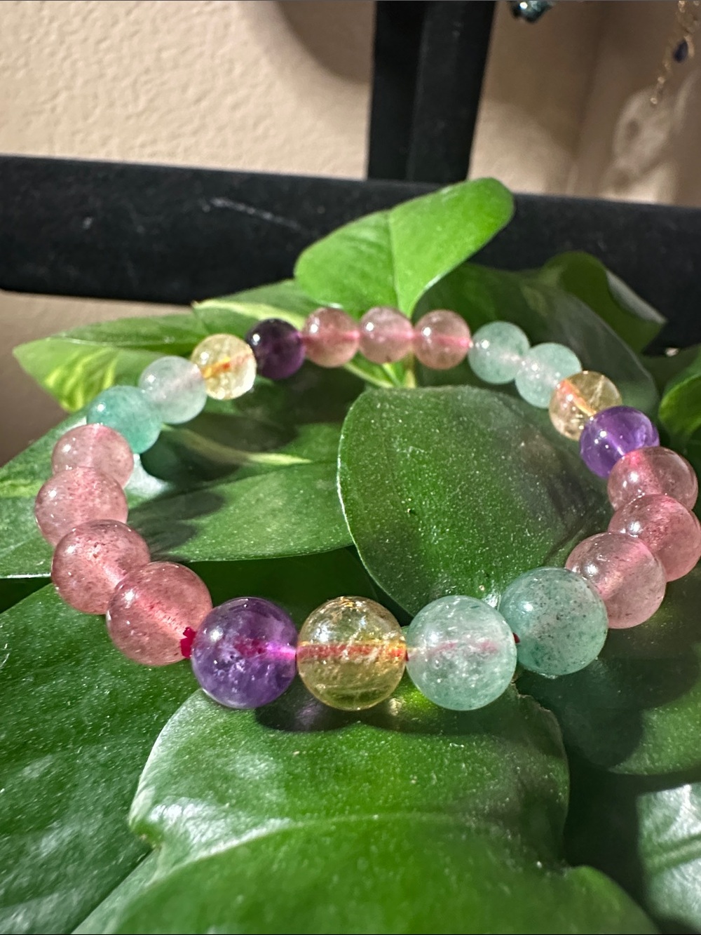 B45 Strawberry Quartz Crystal